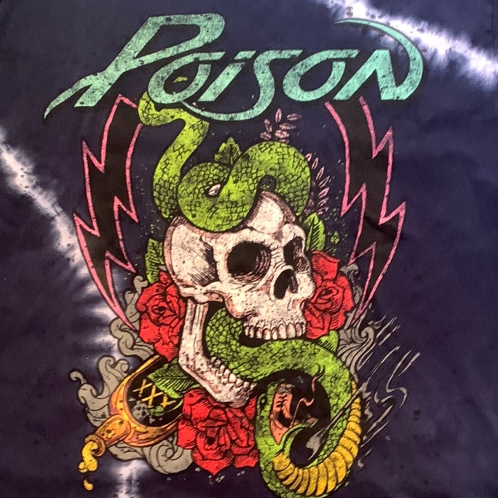Poison Graphic Tee - Black